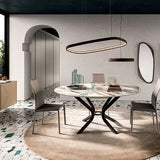 ATOLLO DARK GREY CEILING LAMP