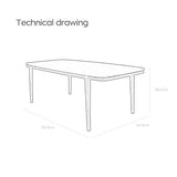 NOMADE DINING TABLE