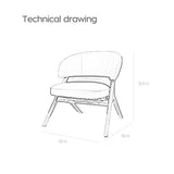 ROCHER LOUNGE CHAIR